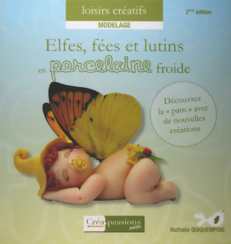 Elfes fées et lutins en porcelaine froide