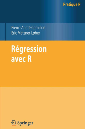 Régression avec R (Pratique R)