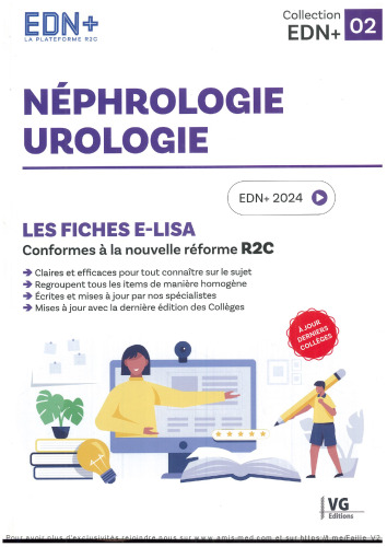 Néphrologie, urologie: Les fiches E-Lisa