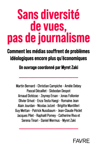 Sans diversité de vues, pas de journalisme