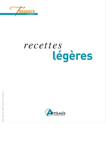 Recettes légères