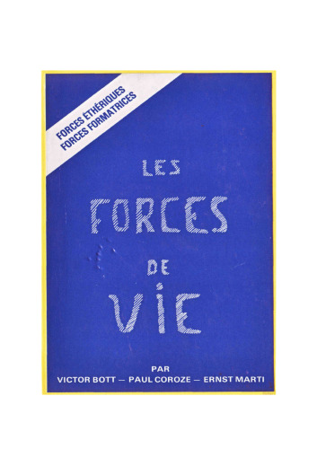 Les forces de vie