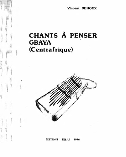 Chants a penser gbaya (Centrafrique)