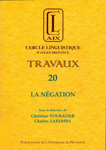 La négation