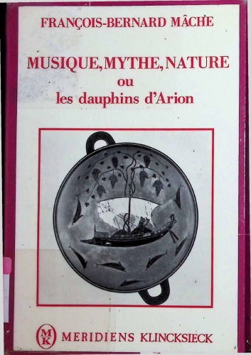 Musique, mythe, nature ou Les dauphins d'Arion