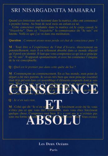 Conscience et Absolu