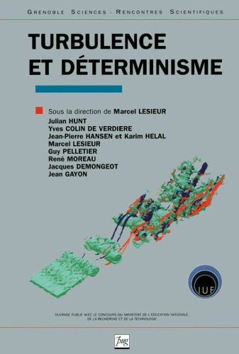 Turbulence et determinisme