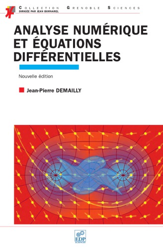 Analyse numerique et equations differentielles