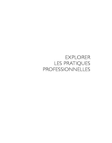 Explorer les pratiques professionnelles: Une rencontre du théâtre