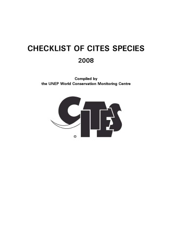 Checklist of Cites Species 2008