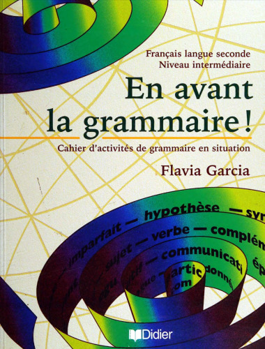 En Avant la Grammaire Niveau Intermediaire