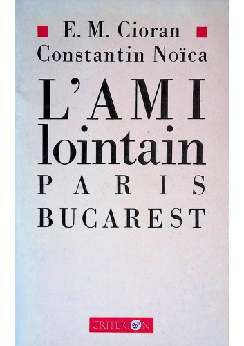 L'Ami lointain Paris Bucarest