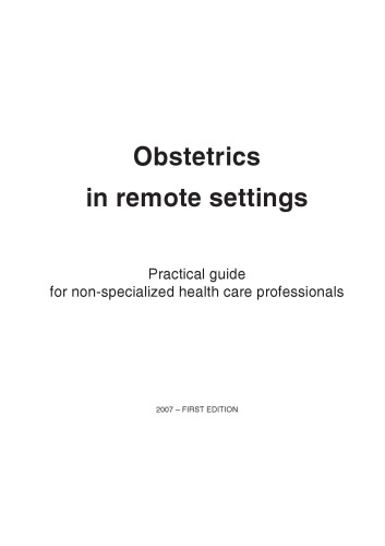 Obstetrics in Remote Settings