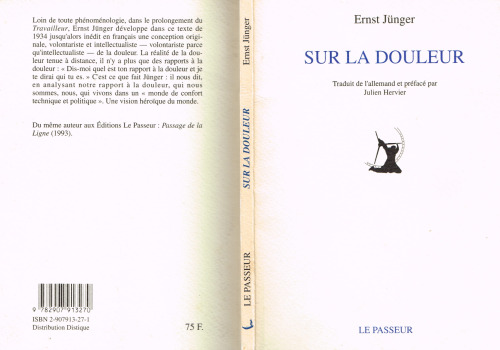 Sur la douleur