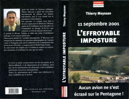 11 septembre 2001, l'effroyable imposture