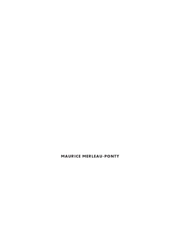 Maurice Merleau-Ponty