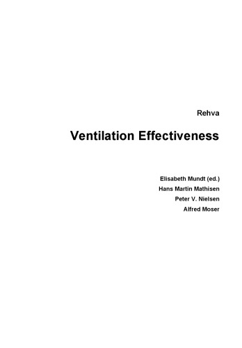 Ventilation effectiveness