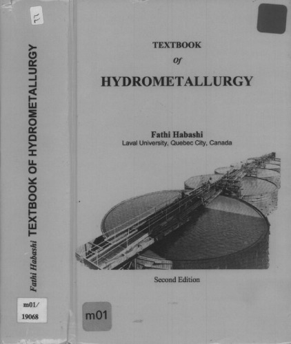 A Textbook of Hydrometalurgy