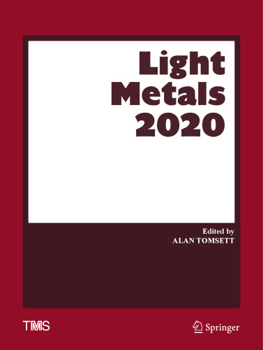 Light Metals 2020 (The Minerals, Metals & Materials Series)