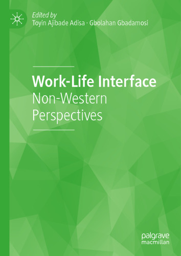 Work-Life Interface: Non-Western Perspectives