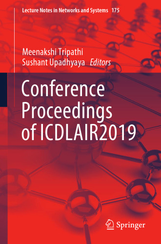 Conference Proceedings of ICDLAIR2019 (Lecture Notes in Networks and Systems)
