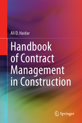 Handbook of Contract Management in Construction