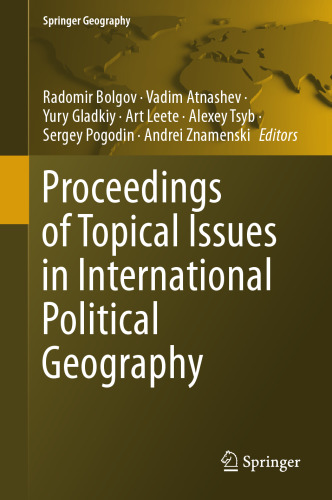 Proceedings of Topical Issues in International Political Geography (Springer Geography)