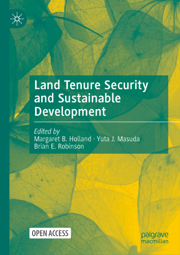 Land Tenure Security and Sustainable Development