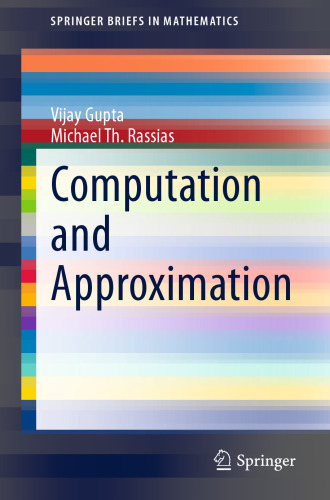 Computation and Approximation (SpringerBriefs in Mathematics)