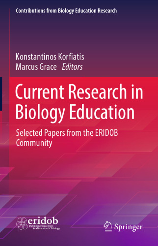 Current Research in Biology Education: Selected Papers from the ERIDOB Community