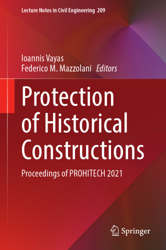 Protection of Historical Constructions: Proceedings of PROHITECH 2021