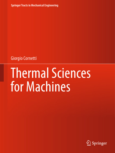 Thermal Sciences for Machines, 2nd Edition