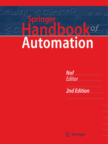 Springer Handbook of Automation