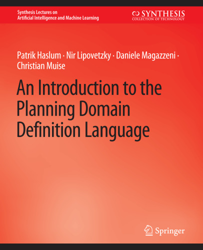An Introduction to the Planning Domain Definition Language