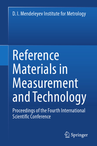 Reference Materials in Measurement and Technology: Proceedings of the Fourth International Scientific Conference