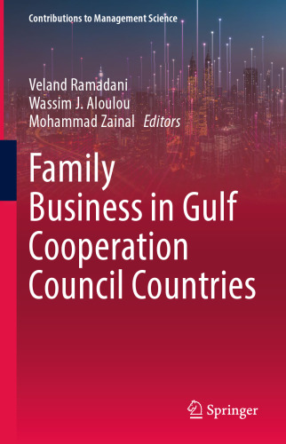 Family Business in Gulf Cooperation Council Countries (Contributions to Management Science)