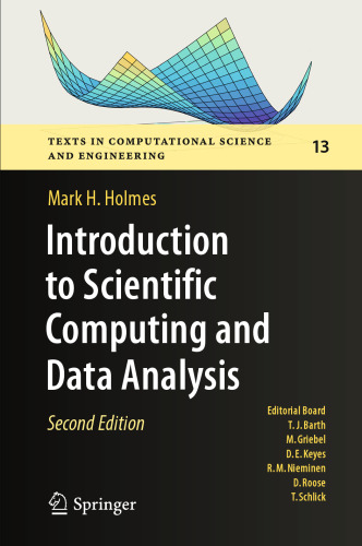 Introduction to Scientific Computing and Data Analysis
