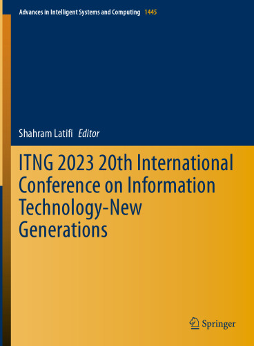 ITNG 2023 20th International Conference on Information Technology-New Generations