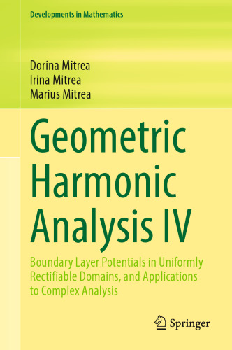 Geometric Harmonic Analysis IV: Boundary Layer Potentials in Uniformly Rectifiable Domains, and Applications to Complex Analysis