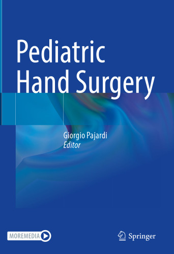 Pediatric Hand Surgery