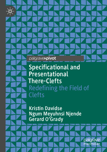 Specificational and Presentational There-Clefts: Redefining the Field of Clefts