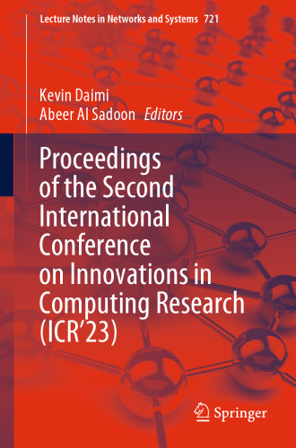 Proceedings of the Second International Conference on Innovations in Computing Research (ICR’23)