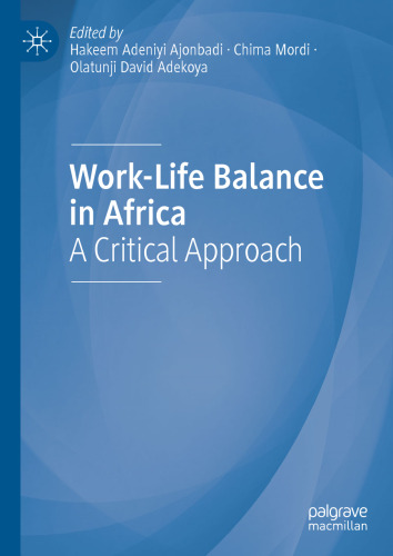 Work-Life Balance in Africa: A Critical Approach