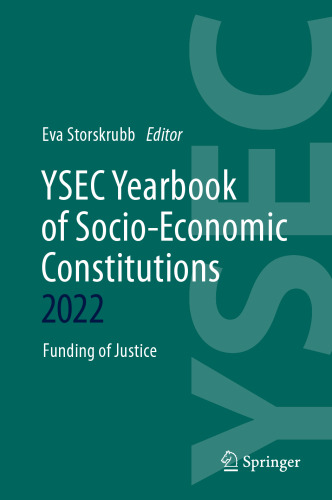 YSEC Yearbook of Socio-Economic Constitutions 2022: Funding of Justice