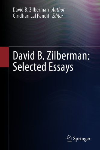David B. Zilberman: Selected Essays