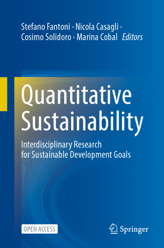 Quantitative Sustainability: Interdisciplinary Research for Sustainable Development Goals