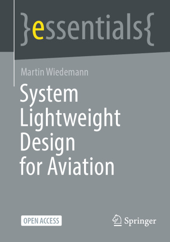 System Lightweight Design for Aviation (essentials)