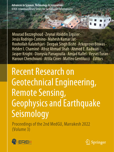 Recent Research on Geotechnical Engineering, Remote Sensing, Geophysics and Earthquake Seismology: Proceedings of the 2nd MedGU, Marrakesh 2022 ... in Science, Technology & Innovation)