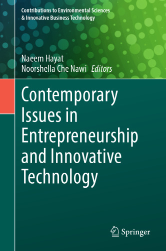 Contemporary Issues in Entrepreneurship and Innovative Technology (Contributions to Environmental Sciences & Innovative Business Technology)