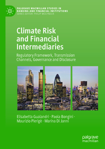 Climate Risk and Financial Intermediaries: Regulatory Framework, Transmission Channels, Governance and Disclosure (Palgrave Macmillan Studies in Banking and Financial Institutions)